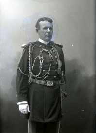 Negative, glass-plate