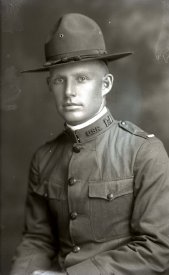 Negative, glass-plate