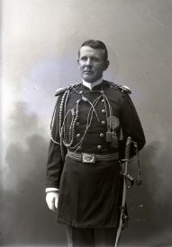 Negative, glass-plate