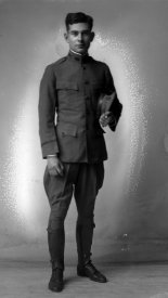 Negative, glass-plate