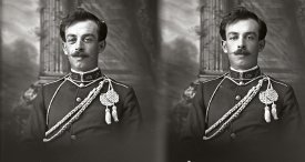 Negative, glass-plate