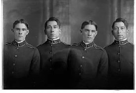 Negative, glass-plate