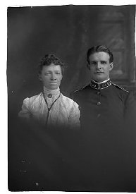 Negative, glass-plate
