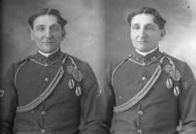 Negative, glass-plate