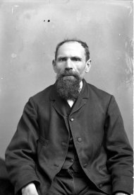 Negative, glass-plate