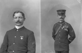 Negative, glass-plate