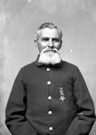 Negative, glass-plate