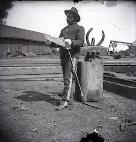 Negative, Glass-plate